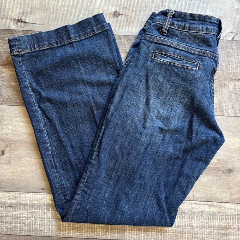 Stetson Dark Blue Women's Flare Jeans